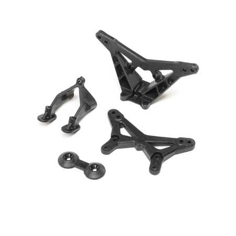 Losi Mini B FR/RR Shock Tower Wing Stay LOS214012
