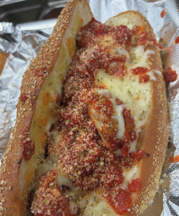 Meatball parmesan sub sandwich — Town Hero Subs, Lantana FL
