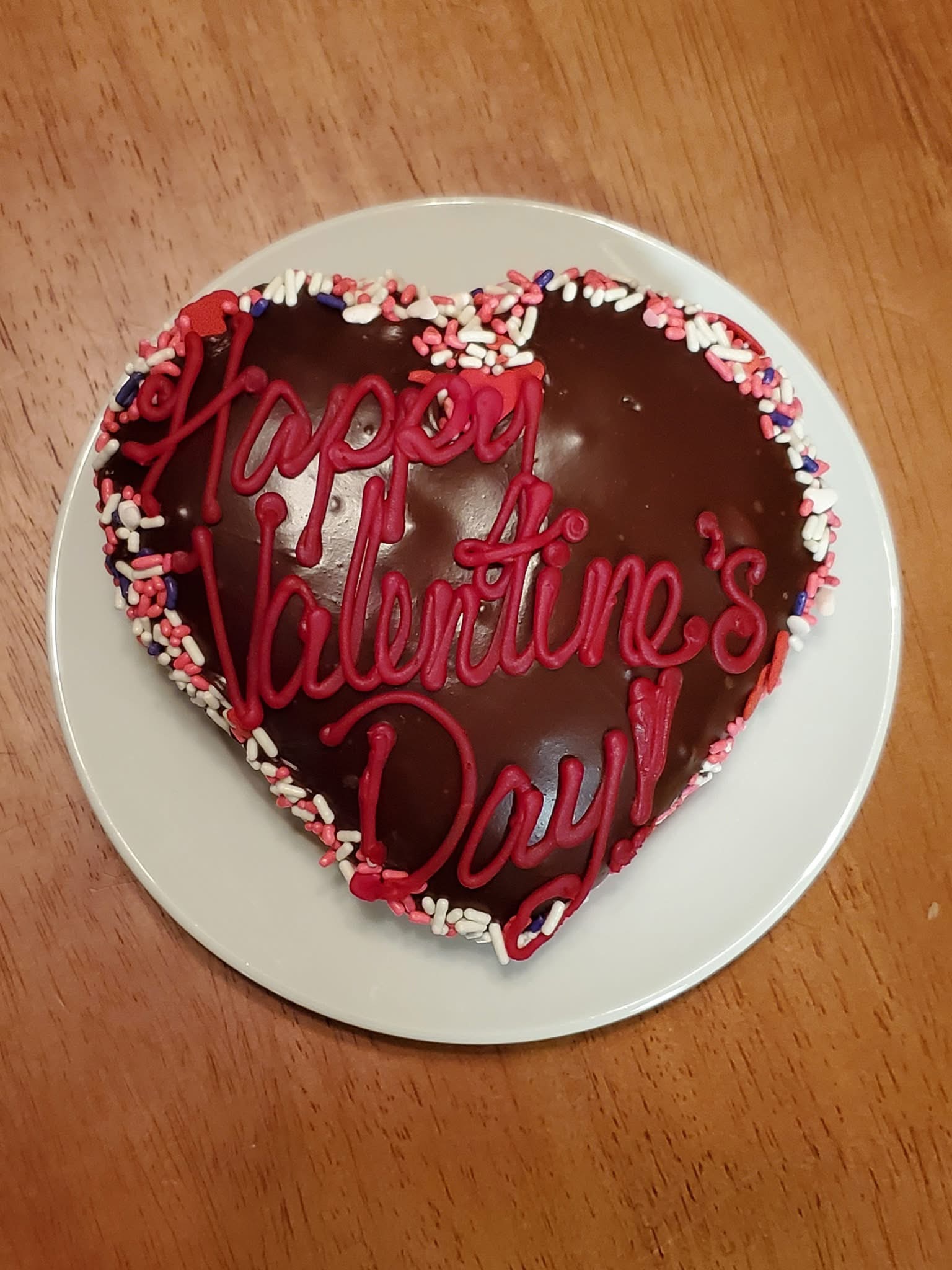 Filled Valentine's Heart 1/2 dozen