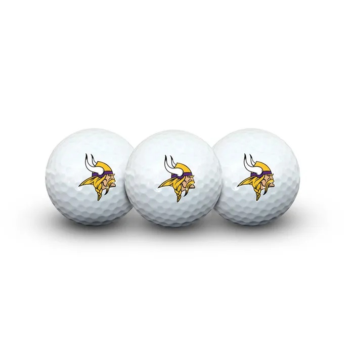 Minnesota Vikings Golf Balls 3 Pack