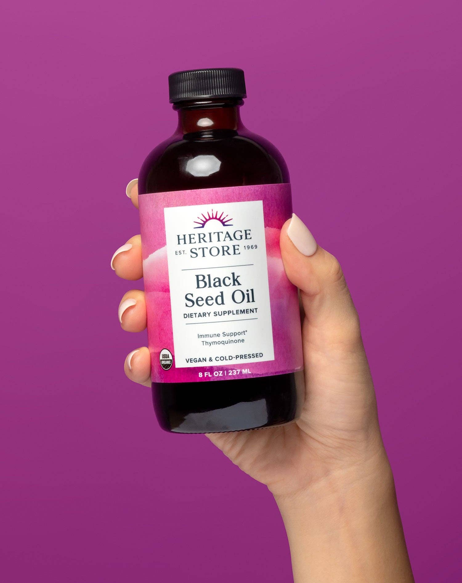 Black Seed Oil, Organic 8 oz/16 oz