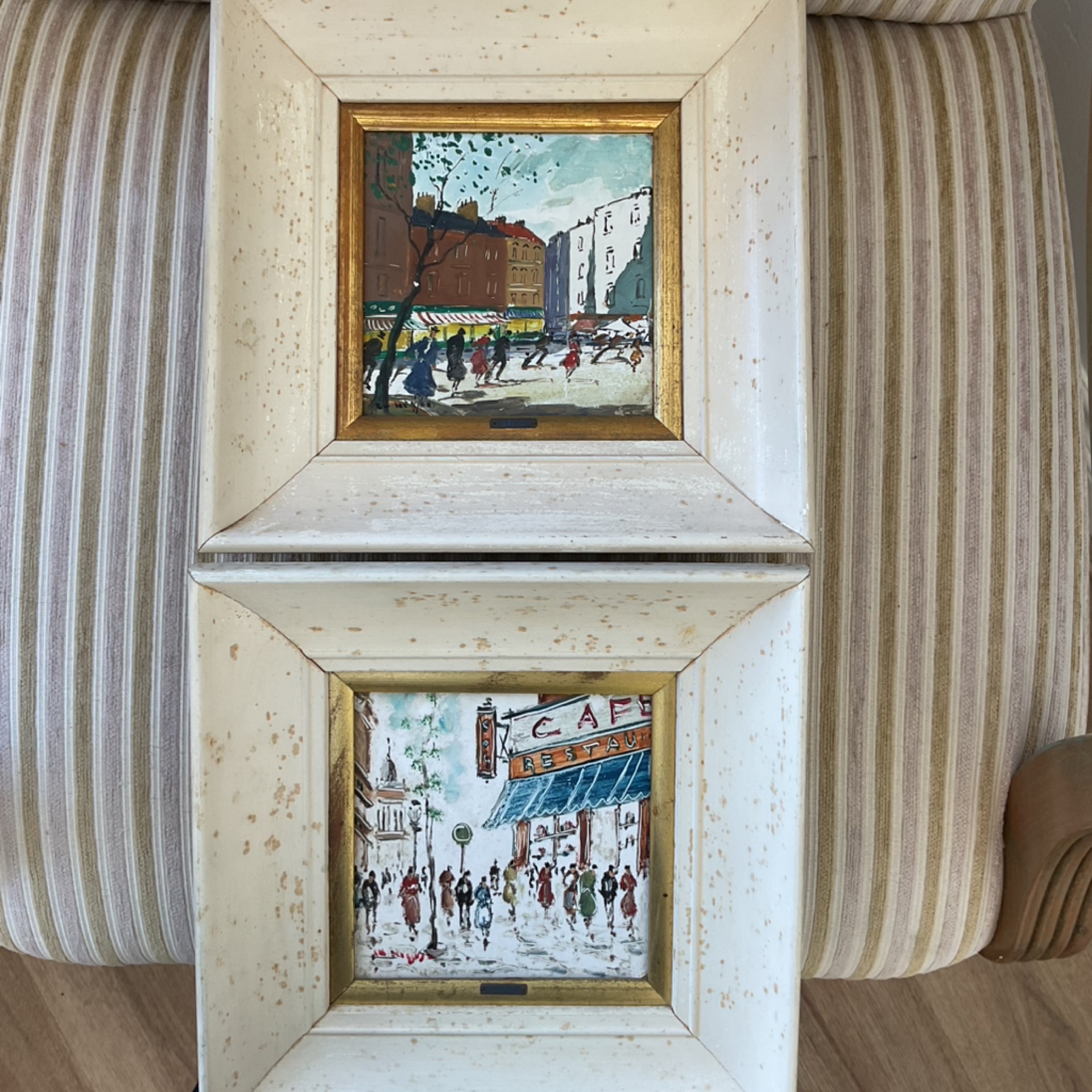 Charles Nicoise paintings set of 2