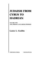 Cover of Judaism from Cyrus to Hadrian: The Roman Period (Volume Two)