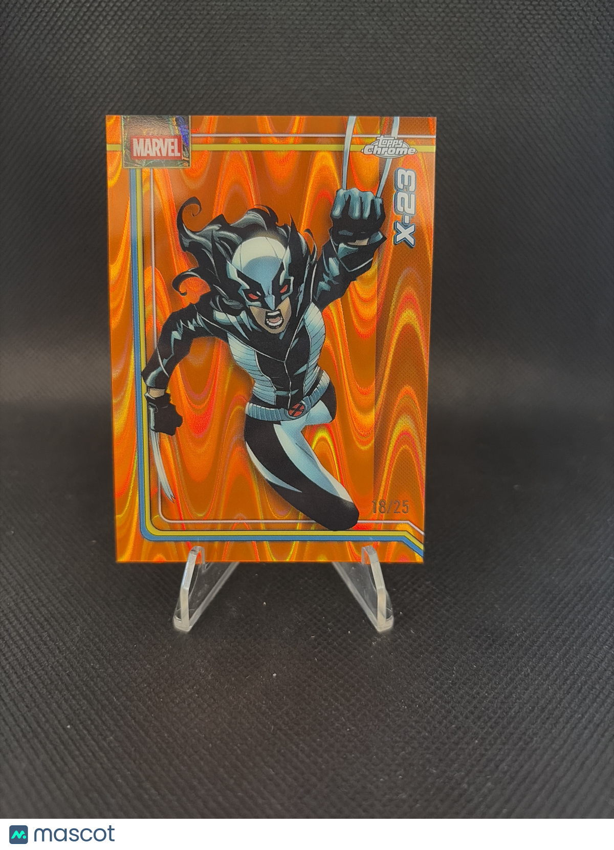 2026 Topps Chrome Marvel X-23 Orange Ray Wave /25 #200