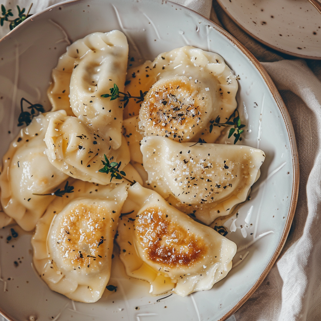♨️ Pierogi with Farmer Cheese