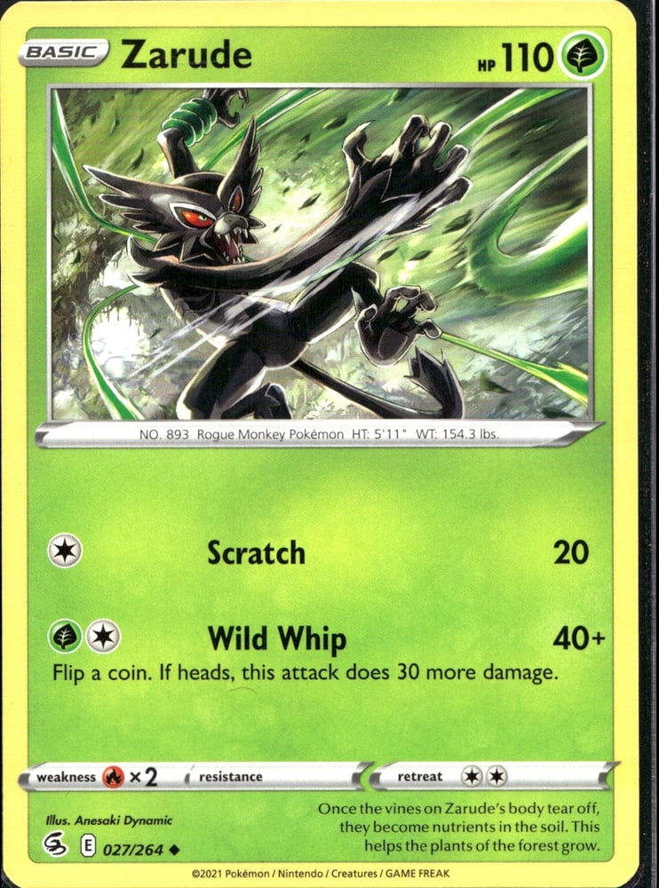 Zarude - SWSH8 27/264