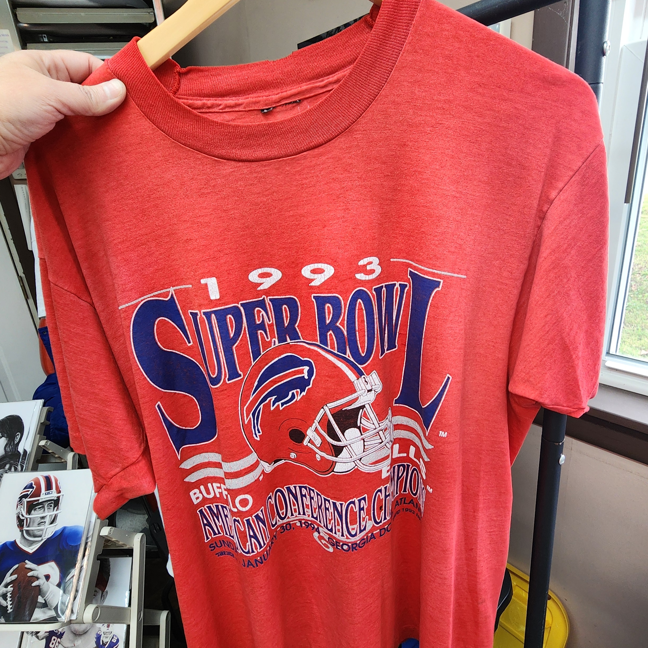 Red Super Bowl Tee 