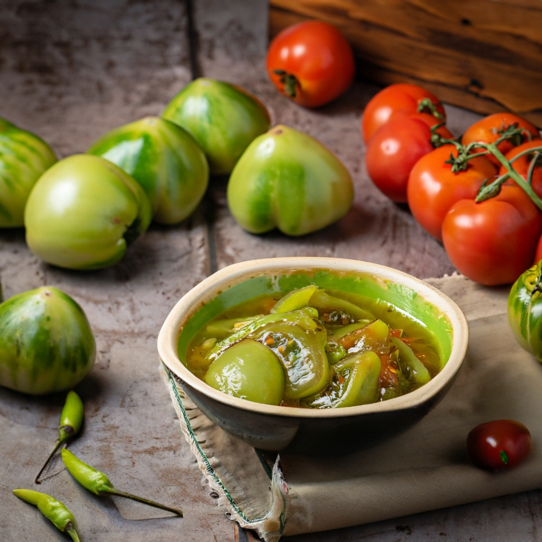 Glenrowan Providore - Hot Green Tomato Pickle