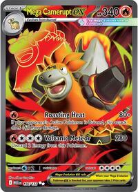Mega Camerupt ex - 156/132 Ultra Rare NM