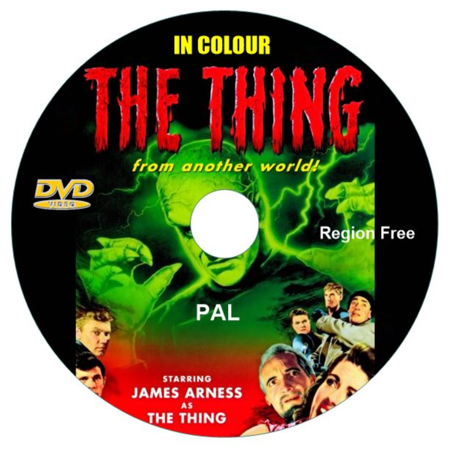 The Thing From Another World (1951) In Color. DVD