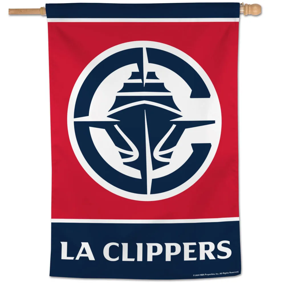 Los Angeles Clippers Vertical House Flag 28x40"