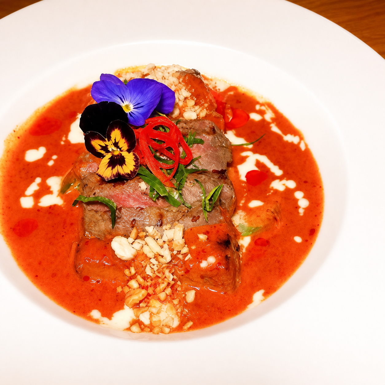 Steak Pa-Nang curry
