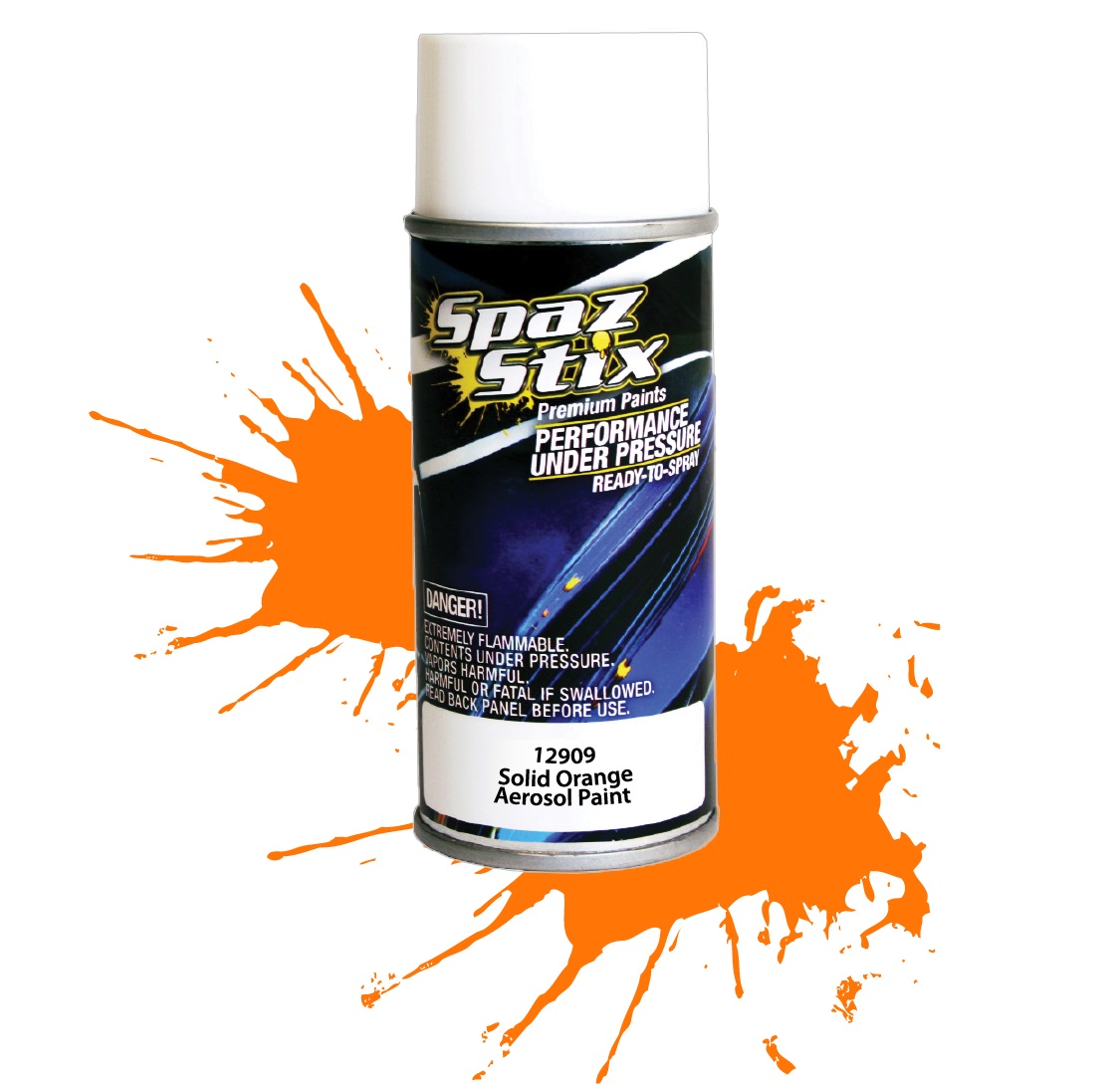 Solid Orange Aerosol Paint 3.5 oz 12909