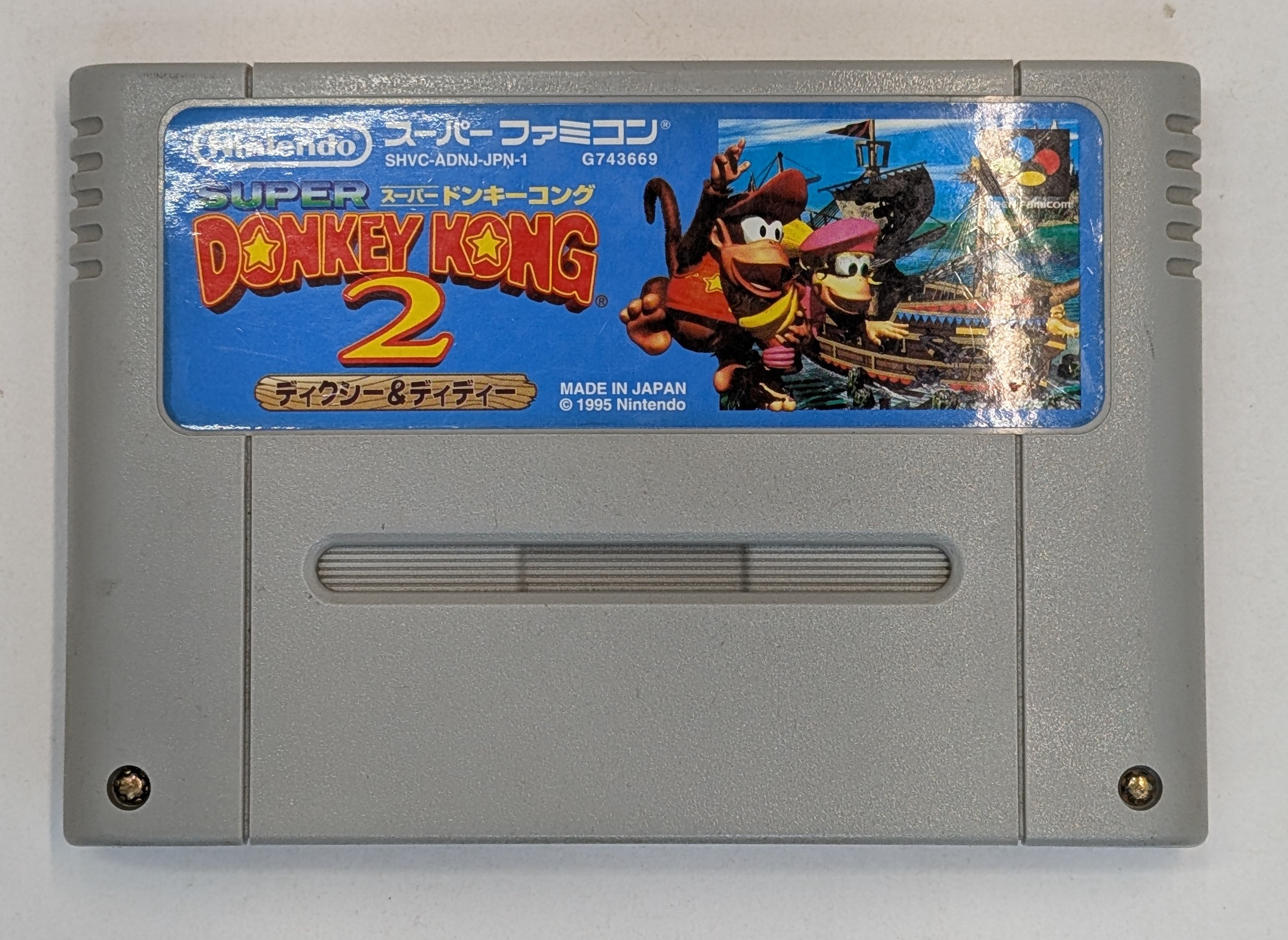 Donkey Kong 2 Nintendo Super Famicom SFC New Battery *US Seller* SFC 1 img