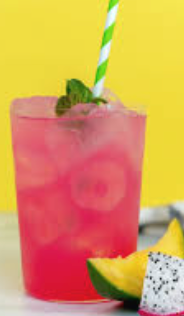 Dragon Fruit and Mango Cooler