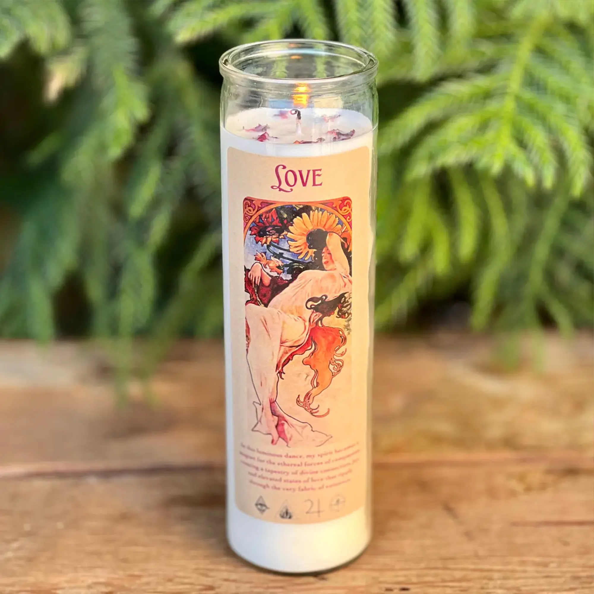 Faire Love Prayer Candle 15oz