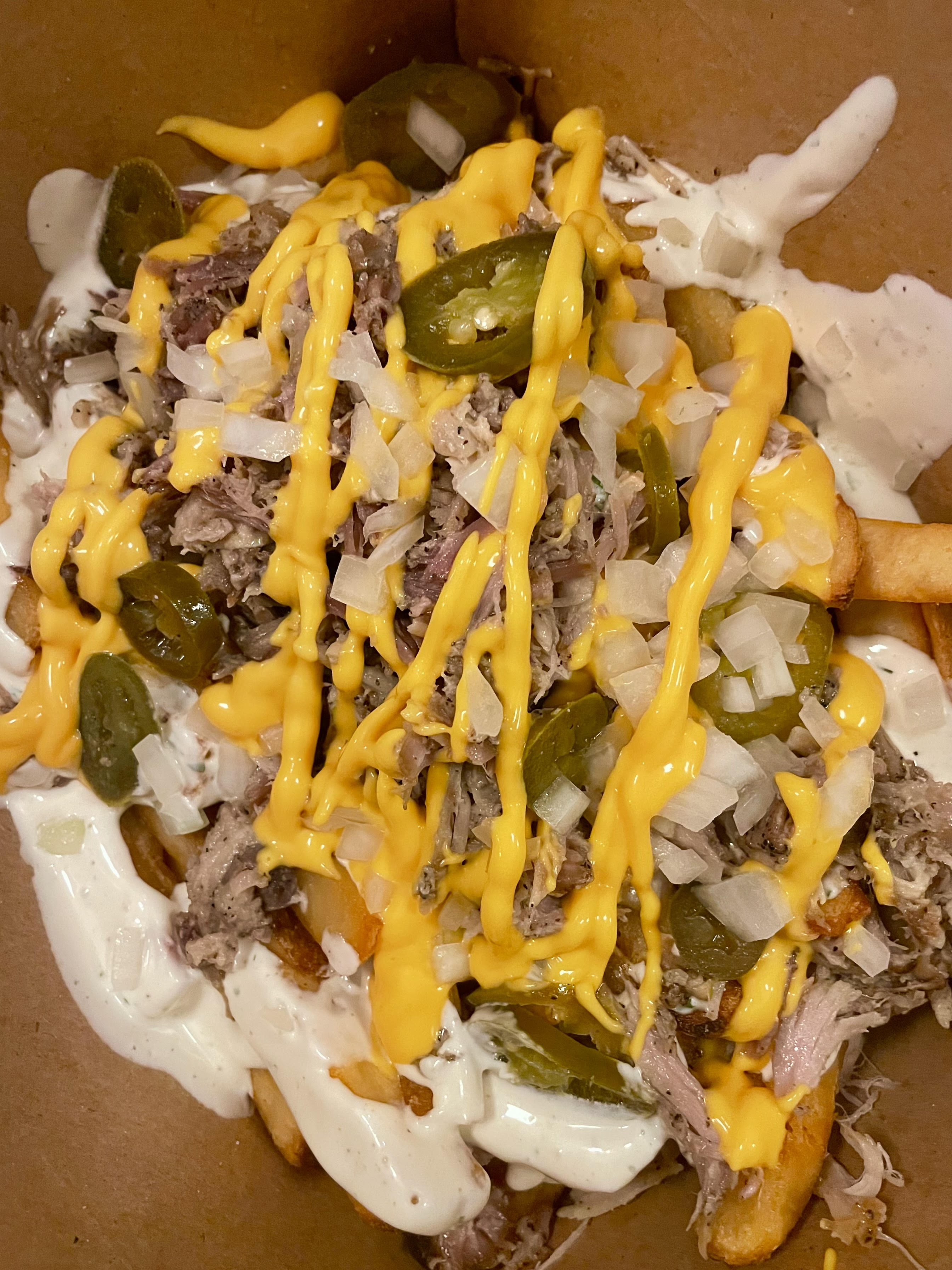 Loaded Fries - Smoked Pork