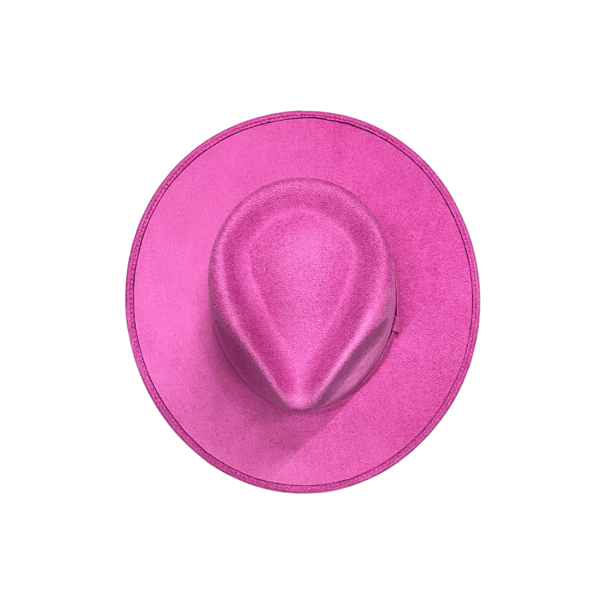 Vegan Suede Tear Drop Hat