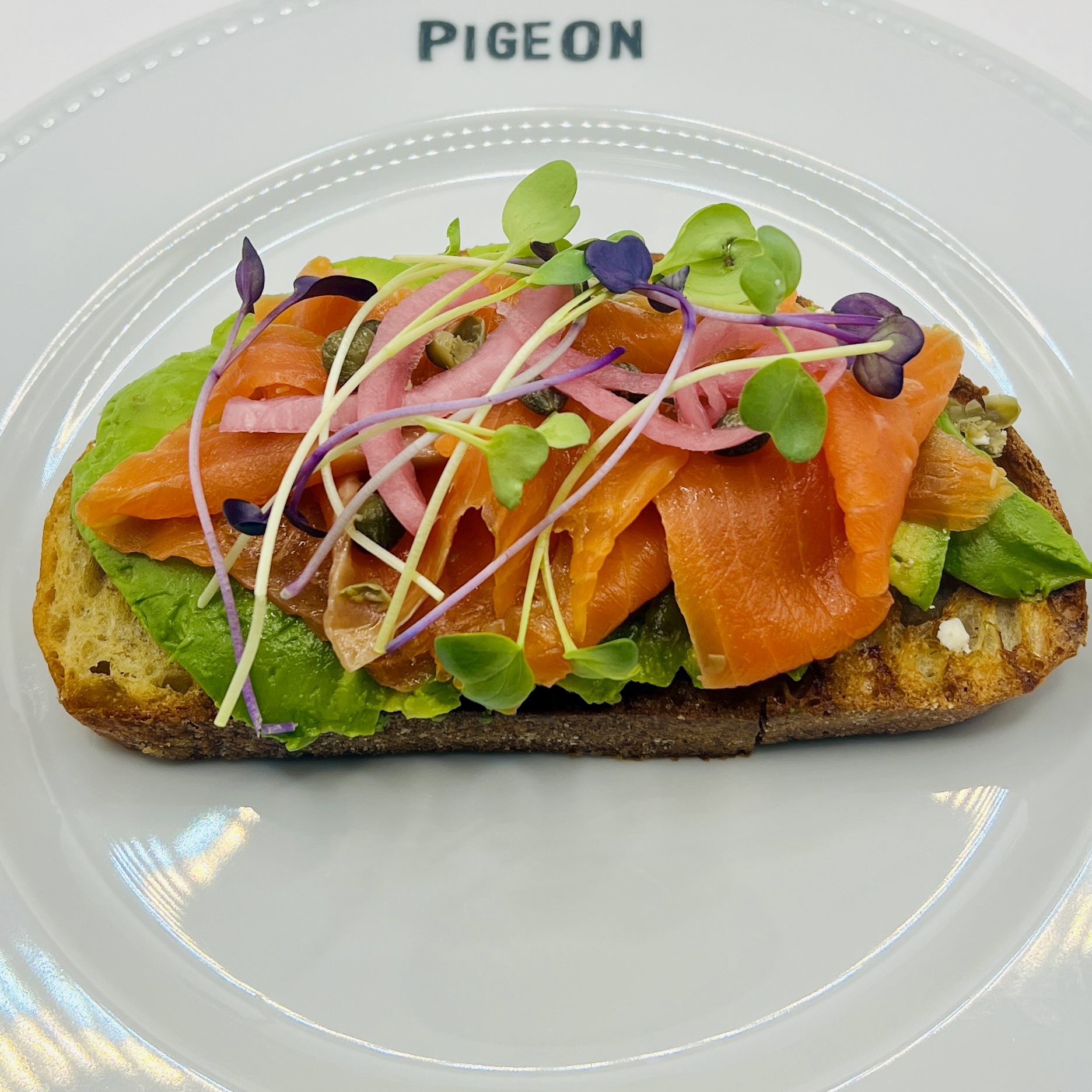 Smoked Salmon Avo Toast