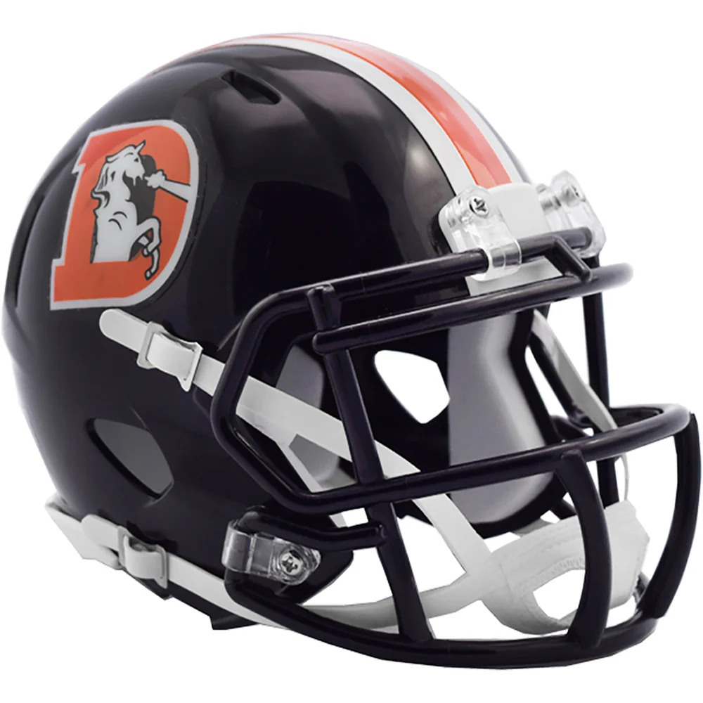 Denver Broncos Riddell Color Rush Speed Mini Helmet