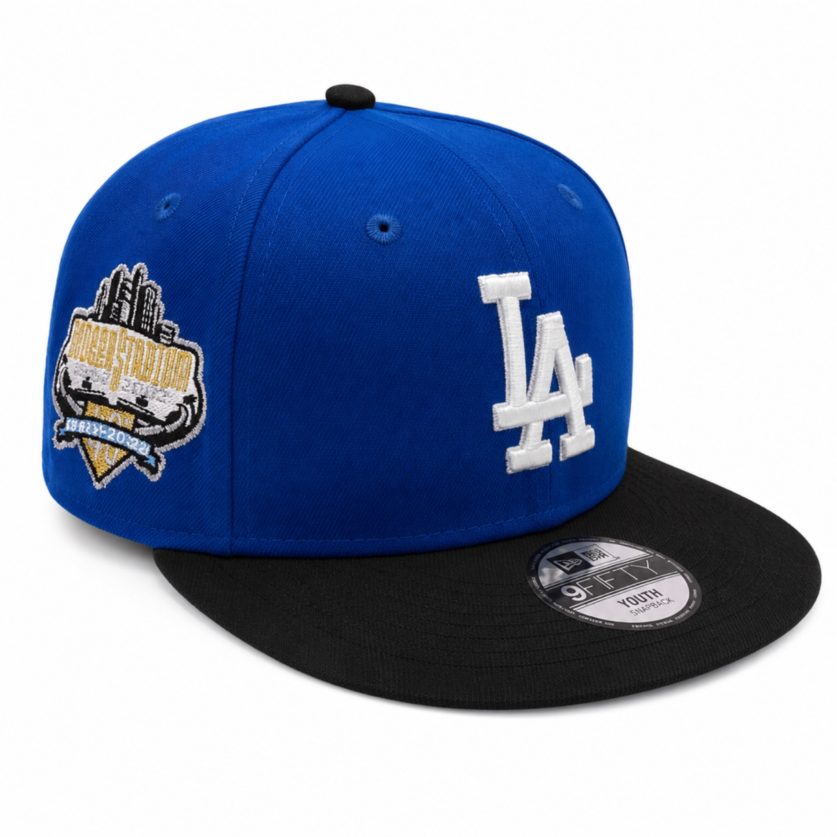 Los Angeles Dodgers Kids Royal/Black New Era 9FIFTY 40th Anniversary Snapback Hat