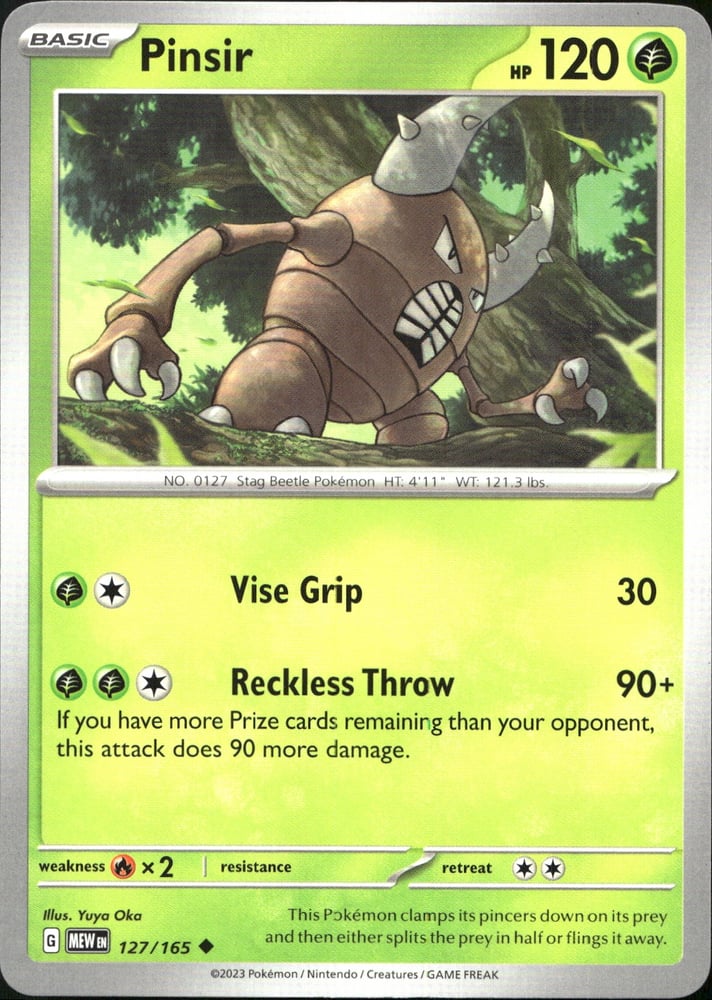 Pinsir - SV03.5 127/165
