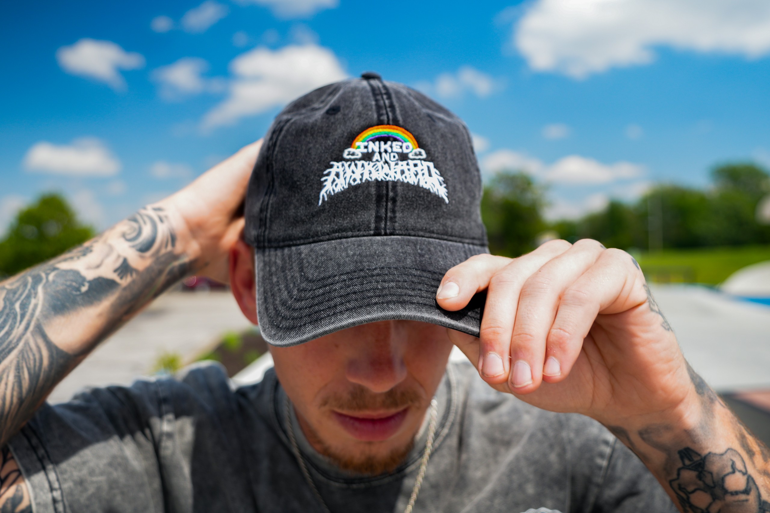 Rainbros Dad Hat - hat by Inked & Awkward