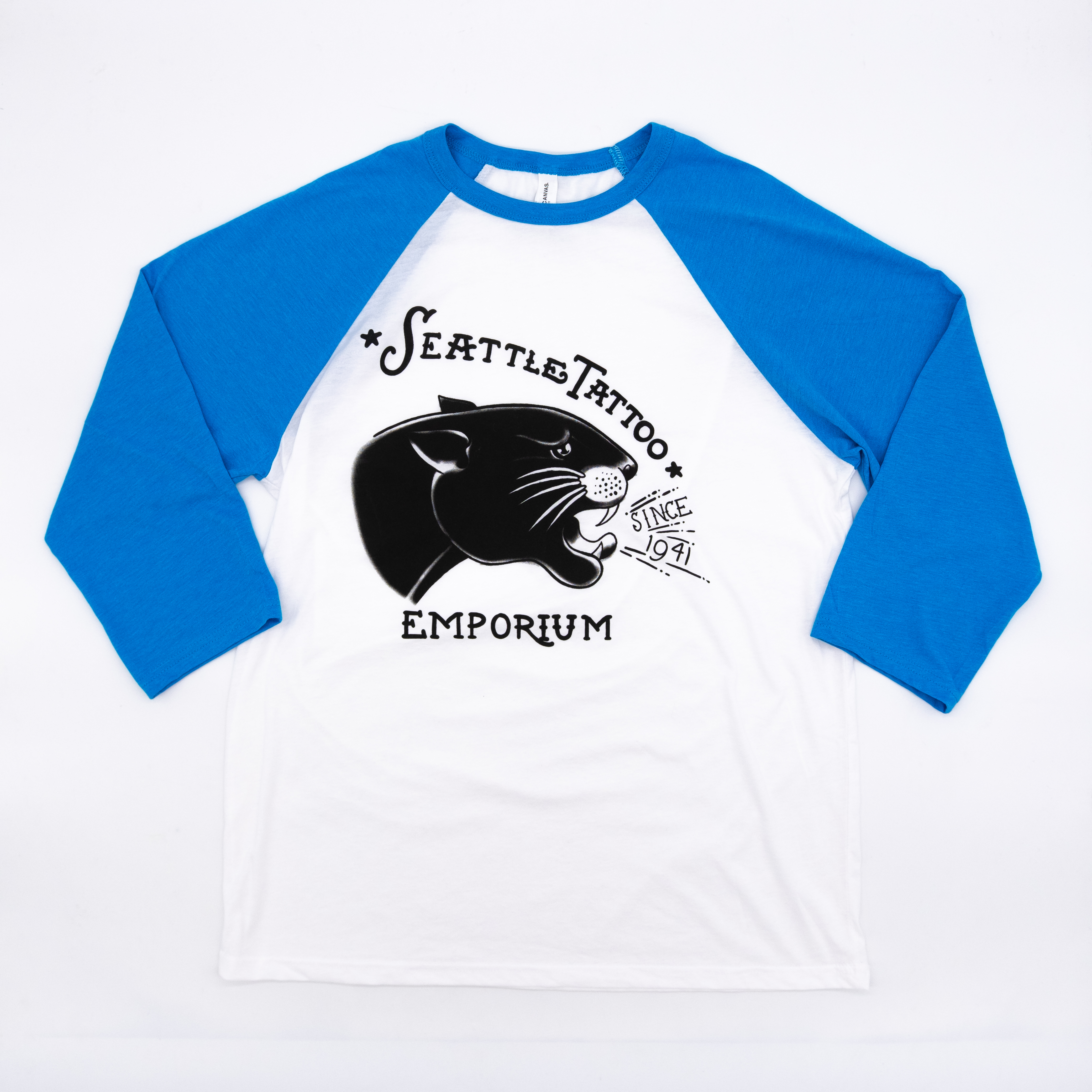 BASEBALL T (BLUE & WHITE)