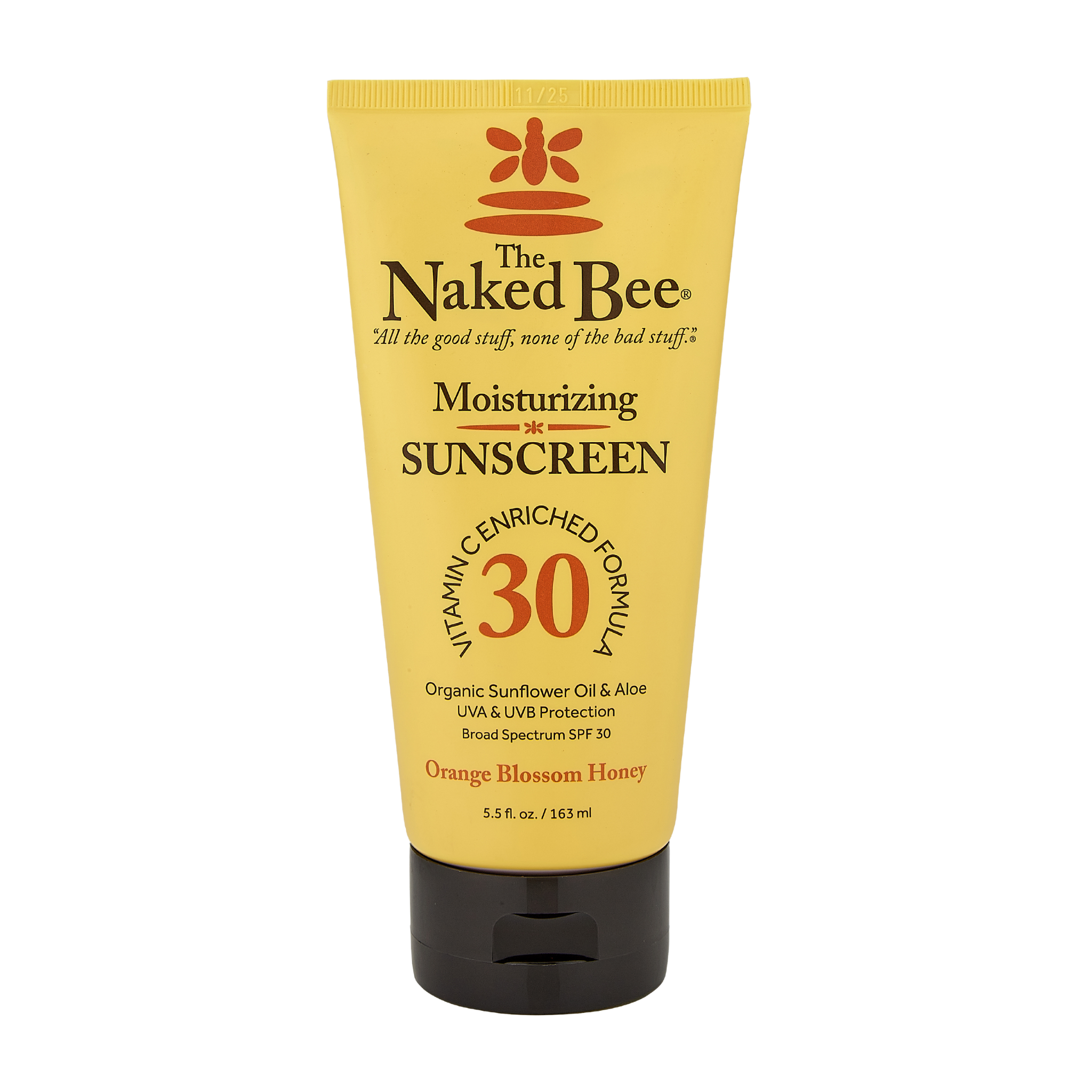 The Naked Bee - Moisturizing Sunscreen with SPF 30 Orange Blossom Honey