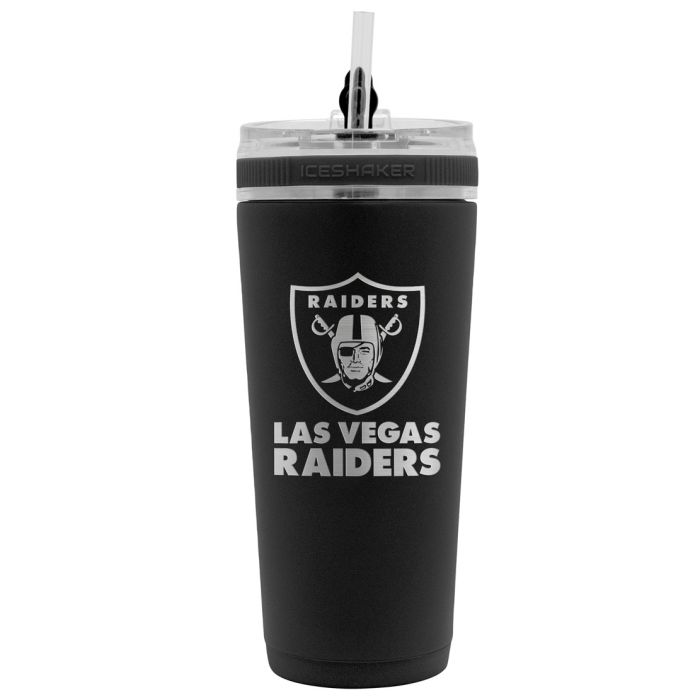 Las Vegas Raiders Stainless Steel Flex Ice Shaker 26oz