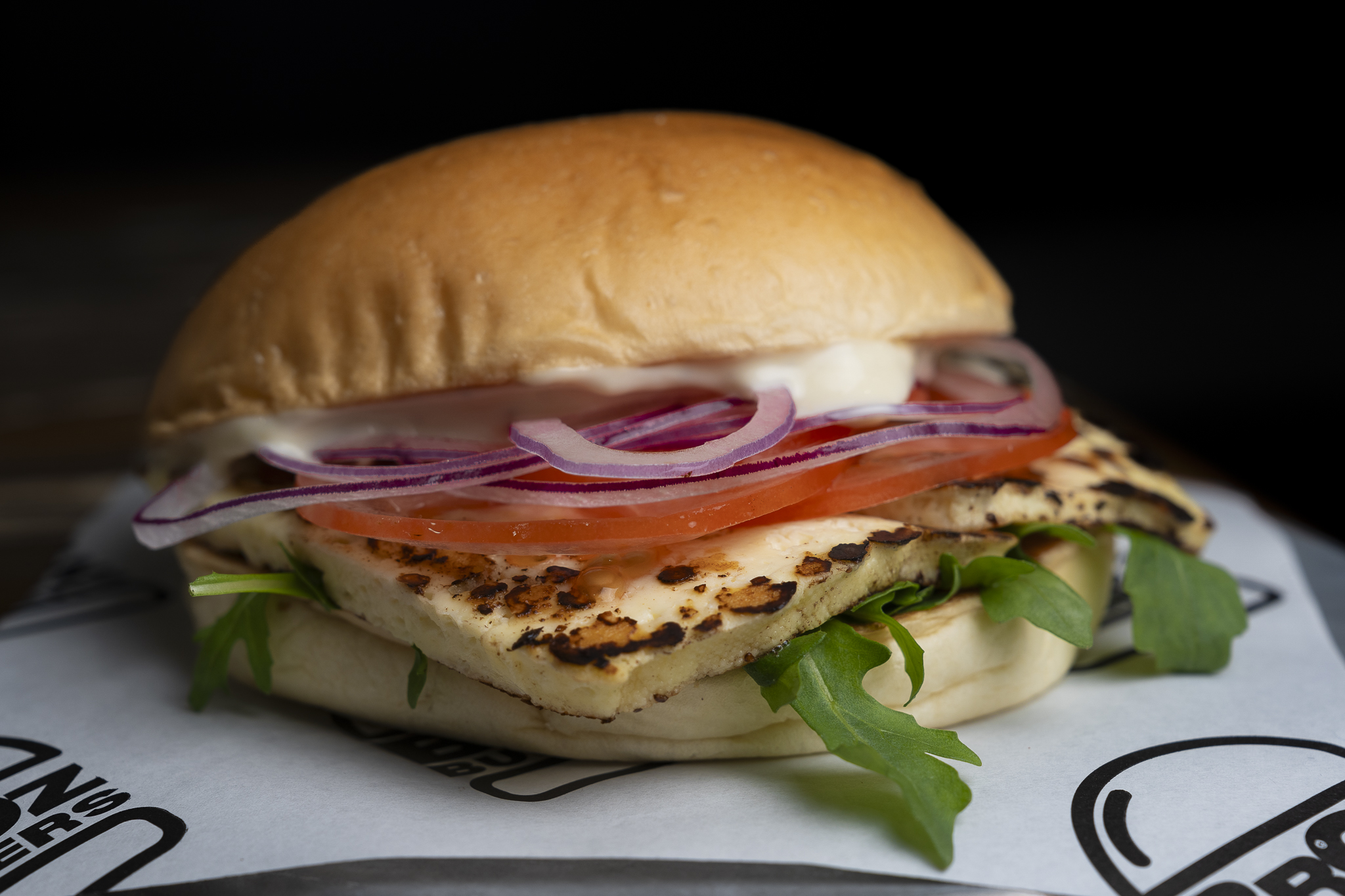 Halloumi Veggie Burger
