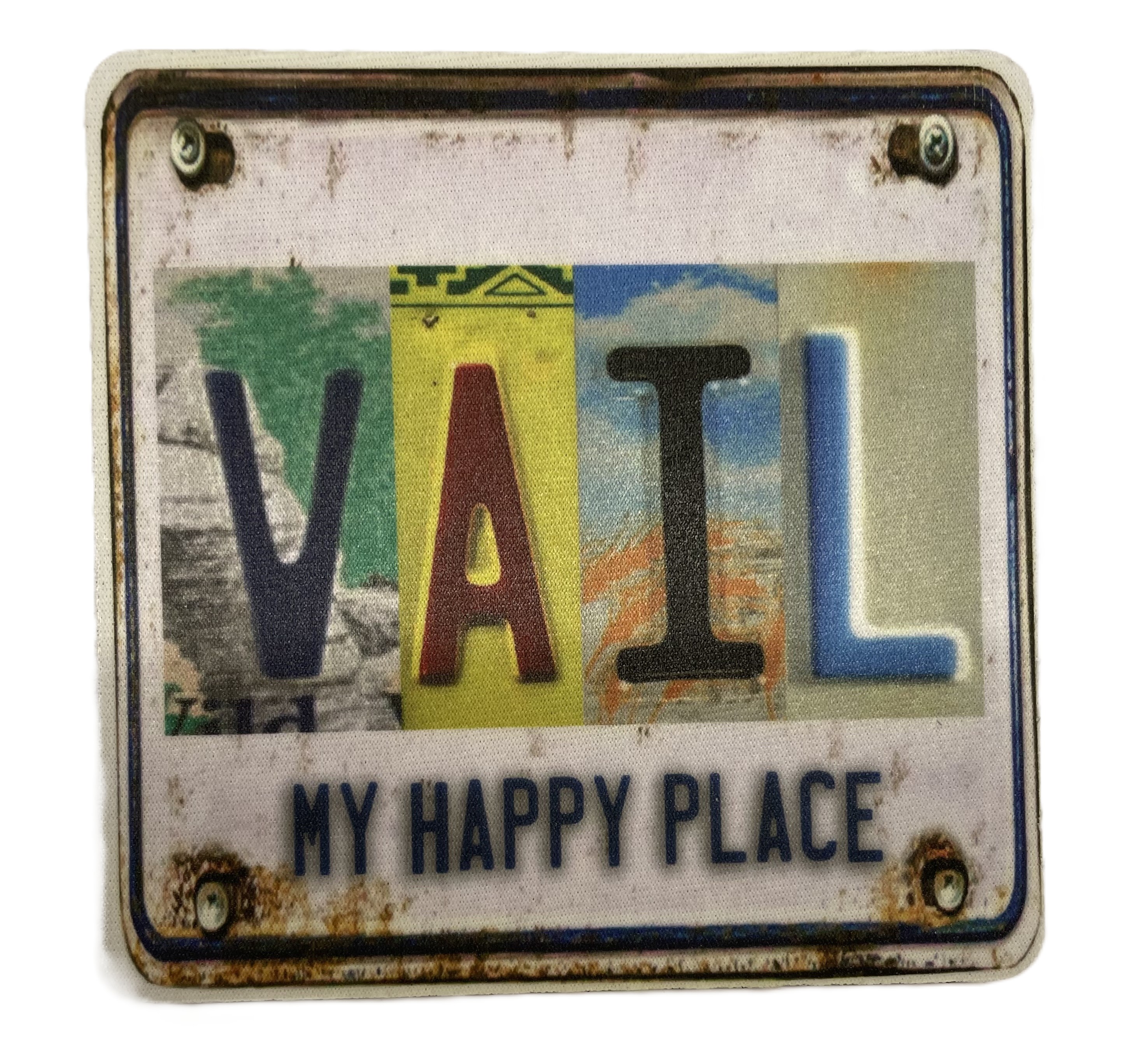 Vail is My Happy Place Coaster