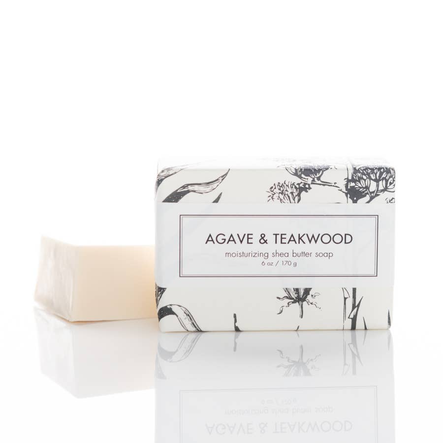 Agave and Teakwood Bath Bar - default