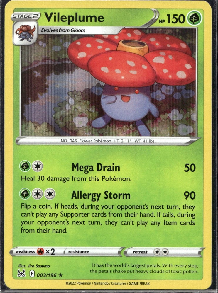 Vileplume - SWSH11 3/196