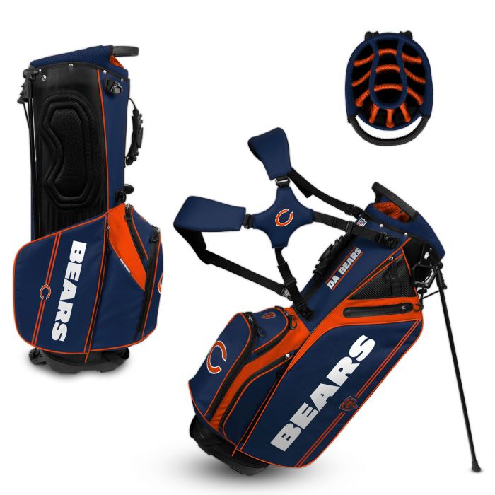 Chicago Bears Hybrid Caddie Carry Golf Bag