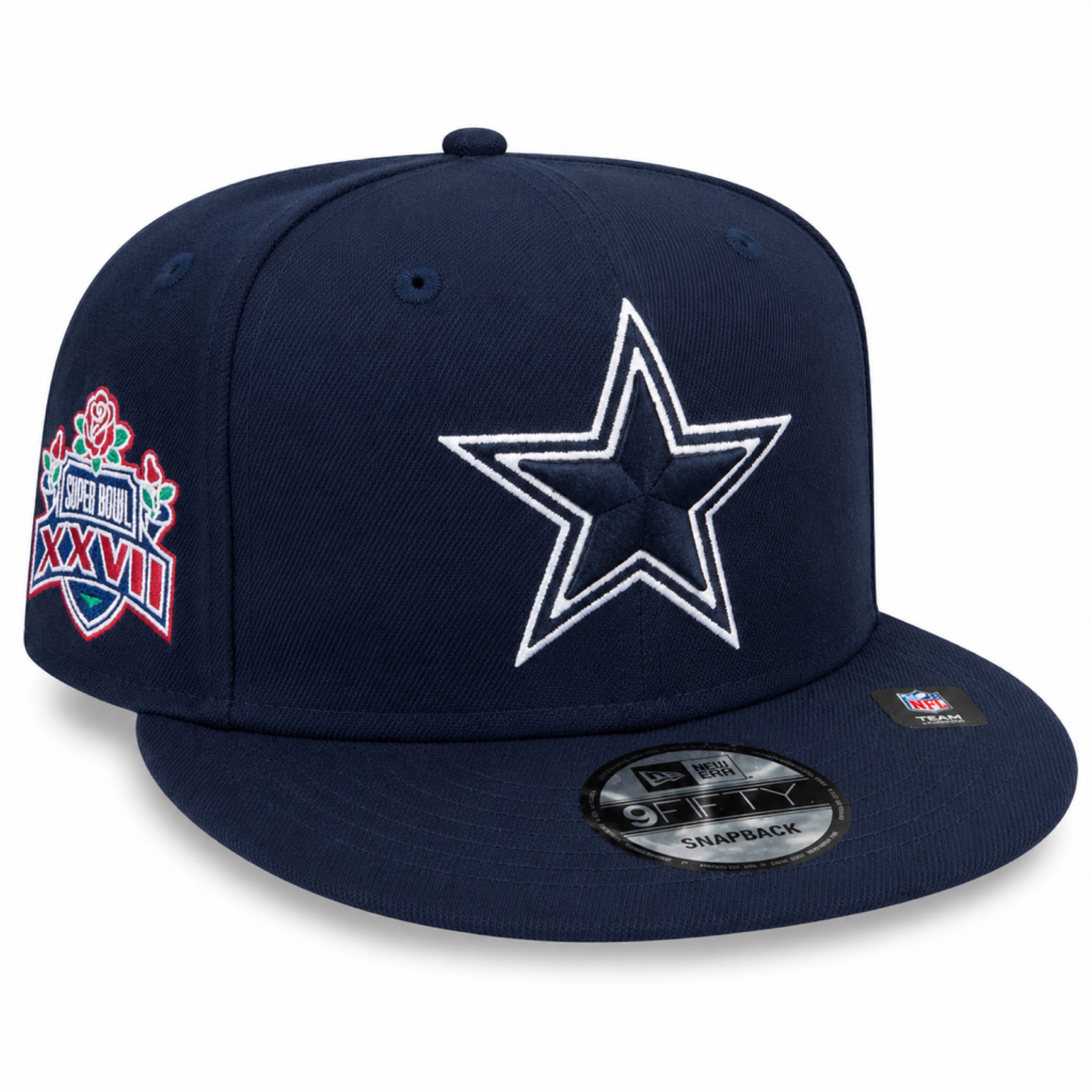 Dallas Cowboys Navy Blue New Era 9FIFTY Super Bowl XXVII Snapback Hat