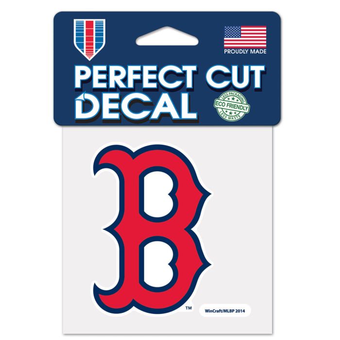 Boston Red Sox Perfect Cut Decal 4x4"