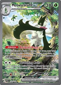 Meowscarada ex - 256/193 Special Illustration Rare NM
