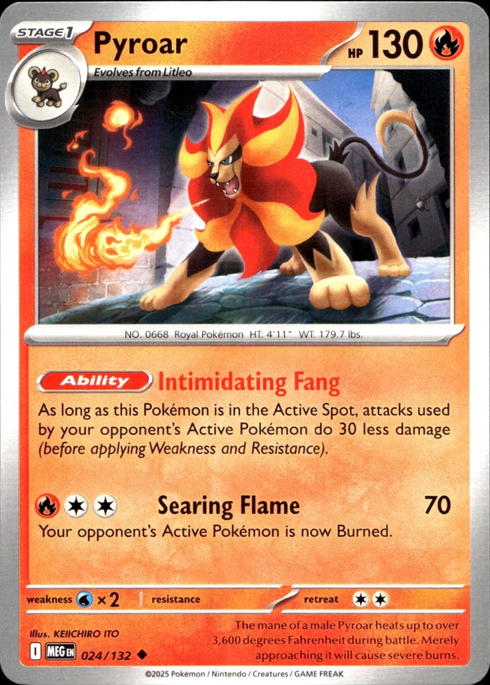 Pyroar - ME01 24/132