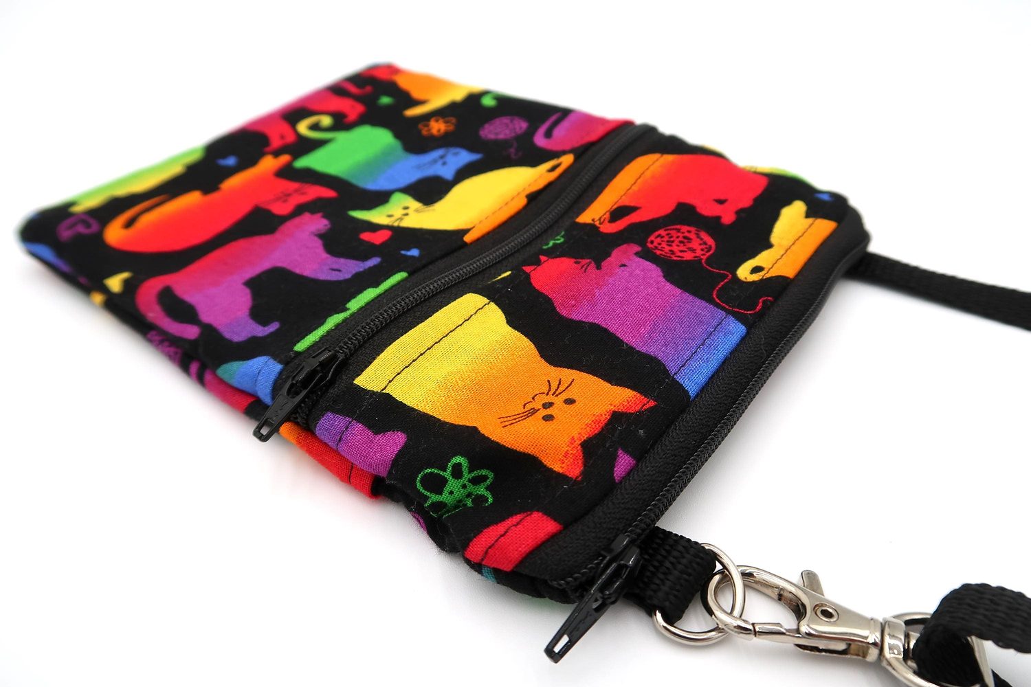 Small Crossbody Bag – Rainbow Cats, photo 2 of 6