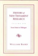 Cover of History of New Testament Research, Volume 2 (History of New Testament Research)