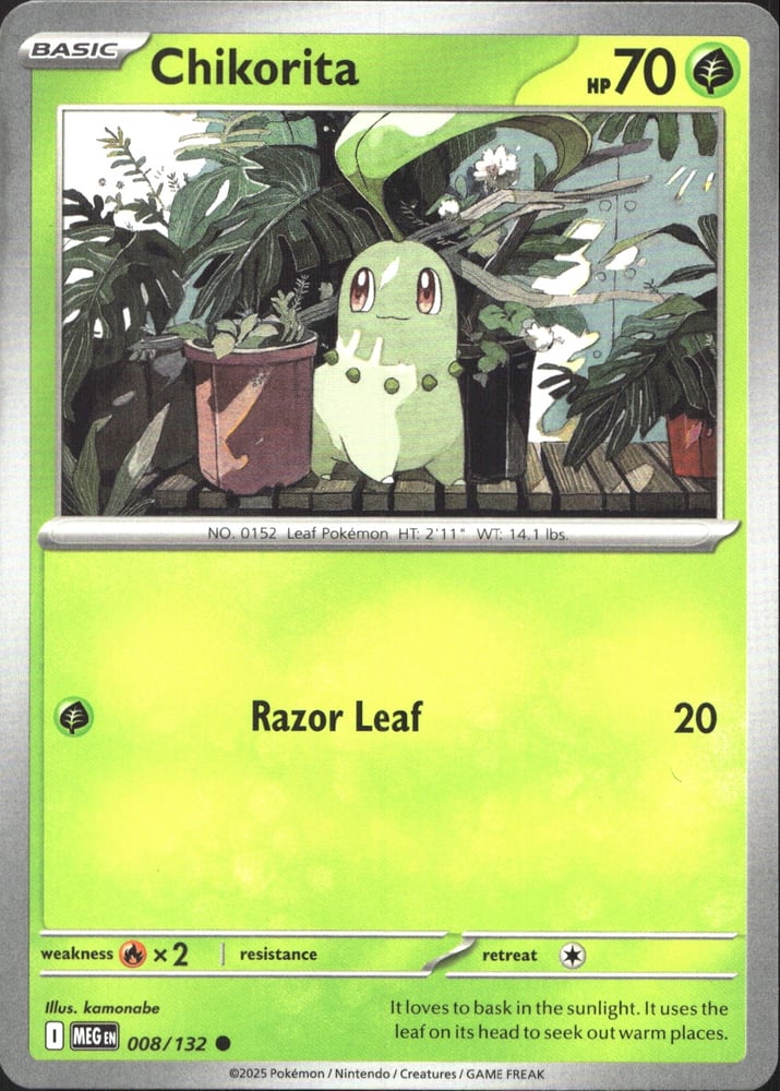 Chikorita - ME01 8/132