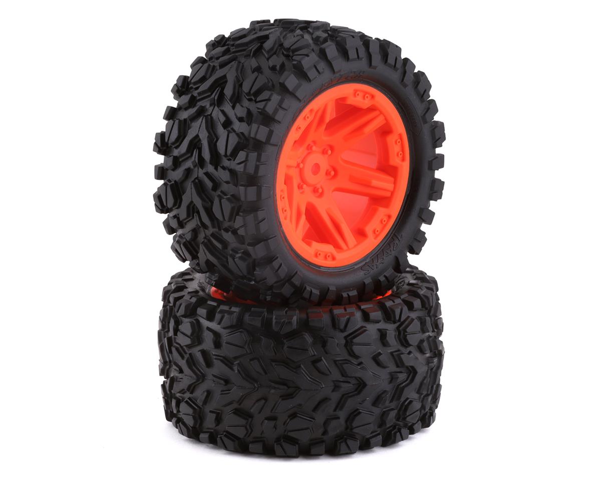 Tires & Wheels Orange 6774A