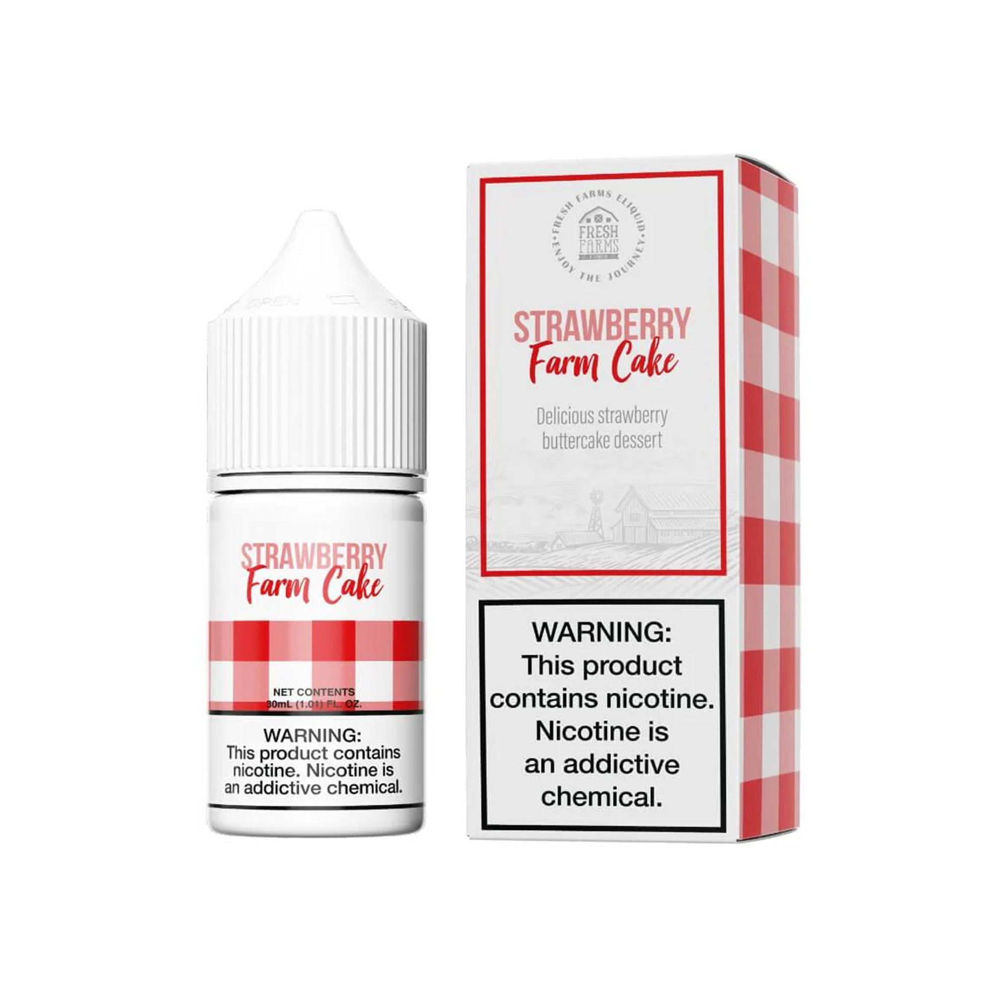 Fresh Farms Strawberry Farm Cake 35mg 30ml