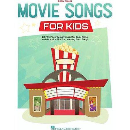 Movie Songs for Kids: Easy Piano Songbook with Lyrics