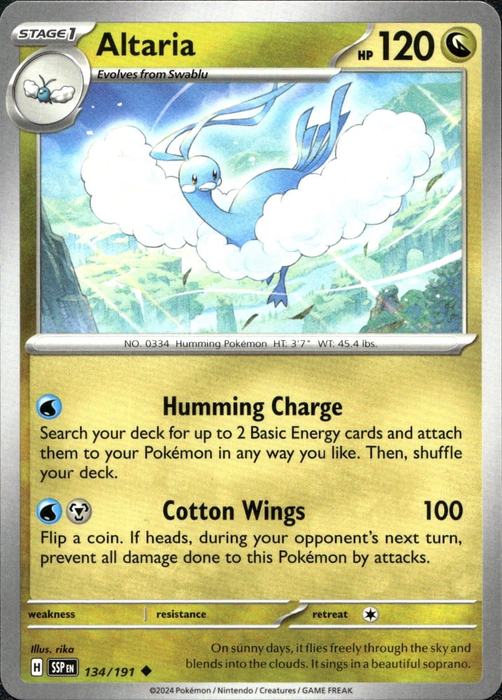 Altaria - SV08 134/191