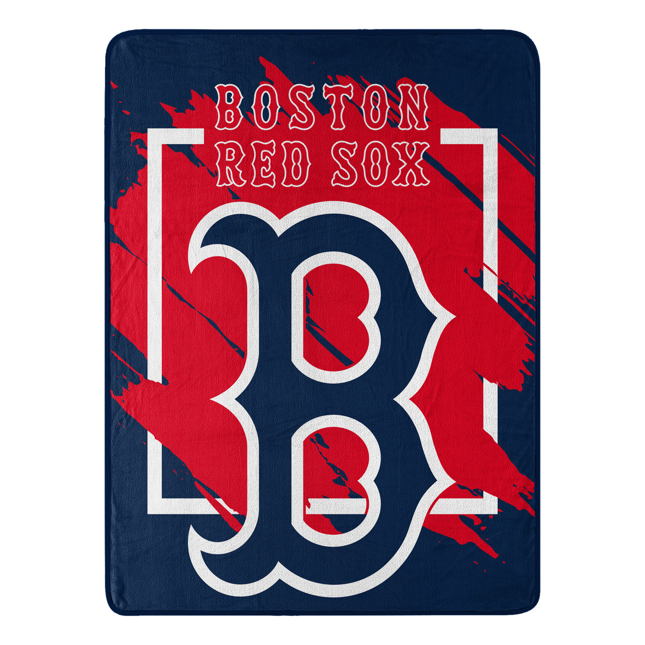 Boston Red Sox Micro Raschel Dimensional Design Blanket