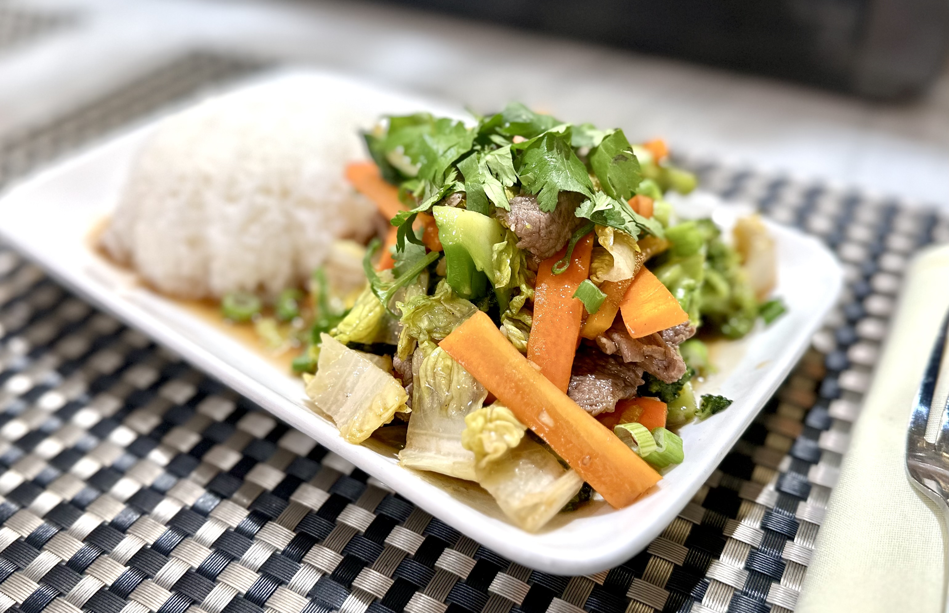 Pepper & Garlic Stir Fry