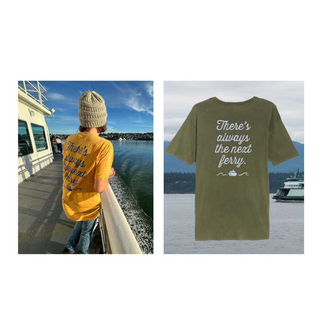 There's Always the Next Ferry Vintage Crewneck Tee