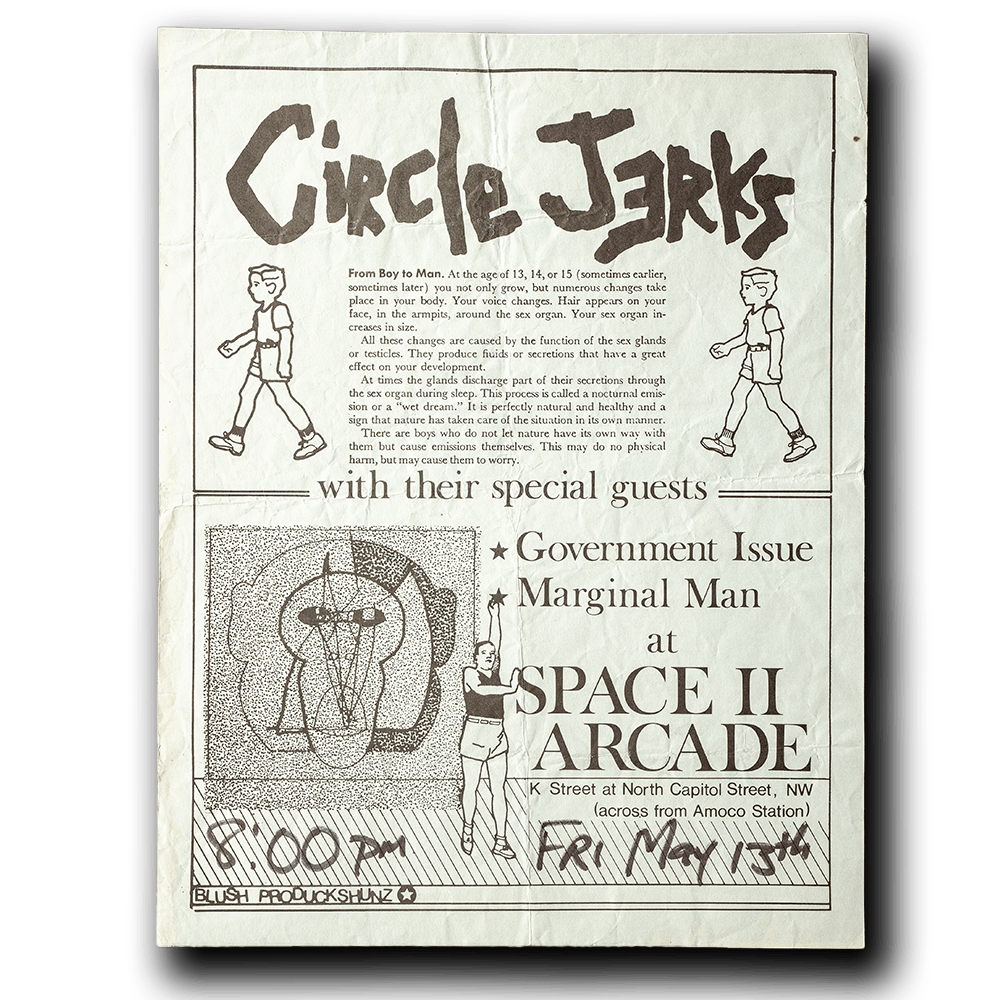 Circle Jerks -- May 13th 1983 [Handbill]